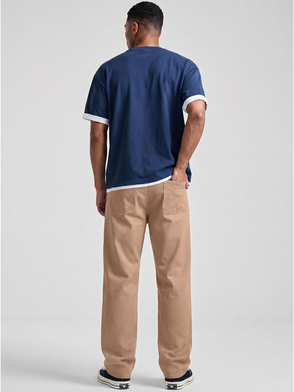JMIERR Mens Baggy Jeans Wide Leg Y2K Loose Fit Denim Pants