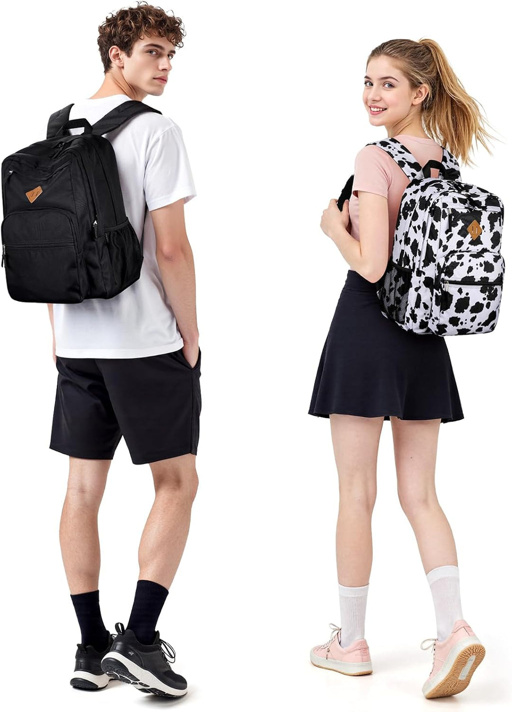ZORFIN 26L Backpack for College, and Travel: Water Resistant Bookbag