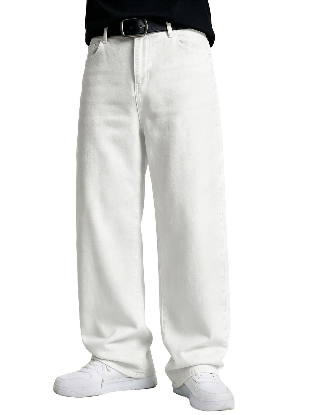 JMIERR Mens Baggy Jeans Wide Leg Y2K Loose Fit Denim Pants