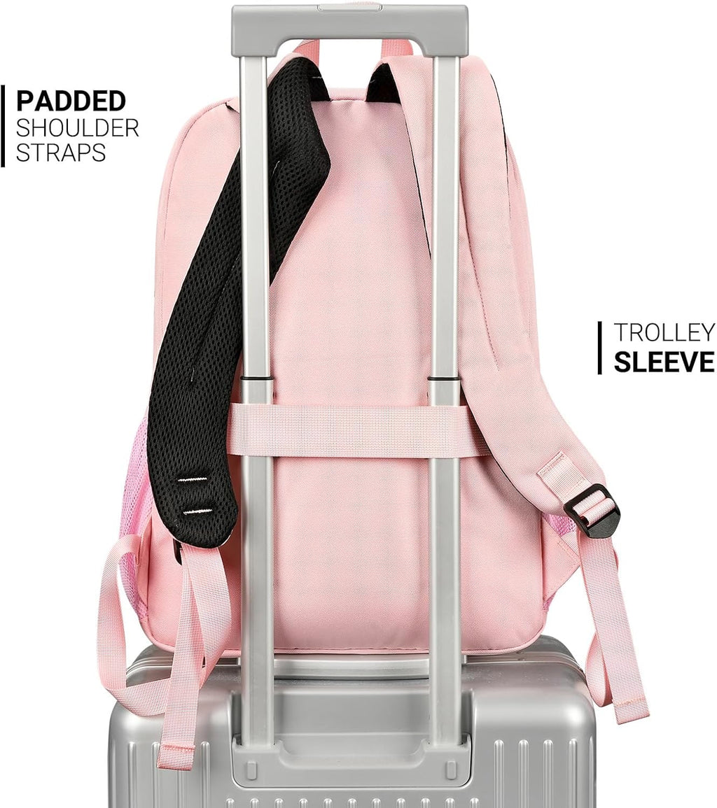 ZORFIN 26L Backpack for College, and Travel: Water Resistant Bookbag