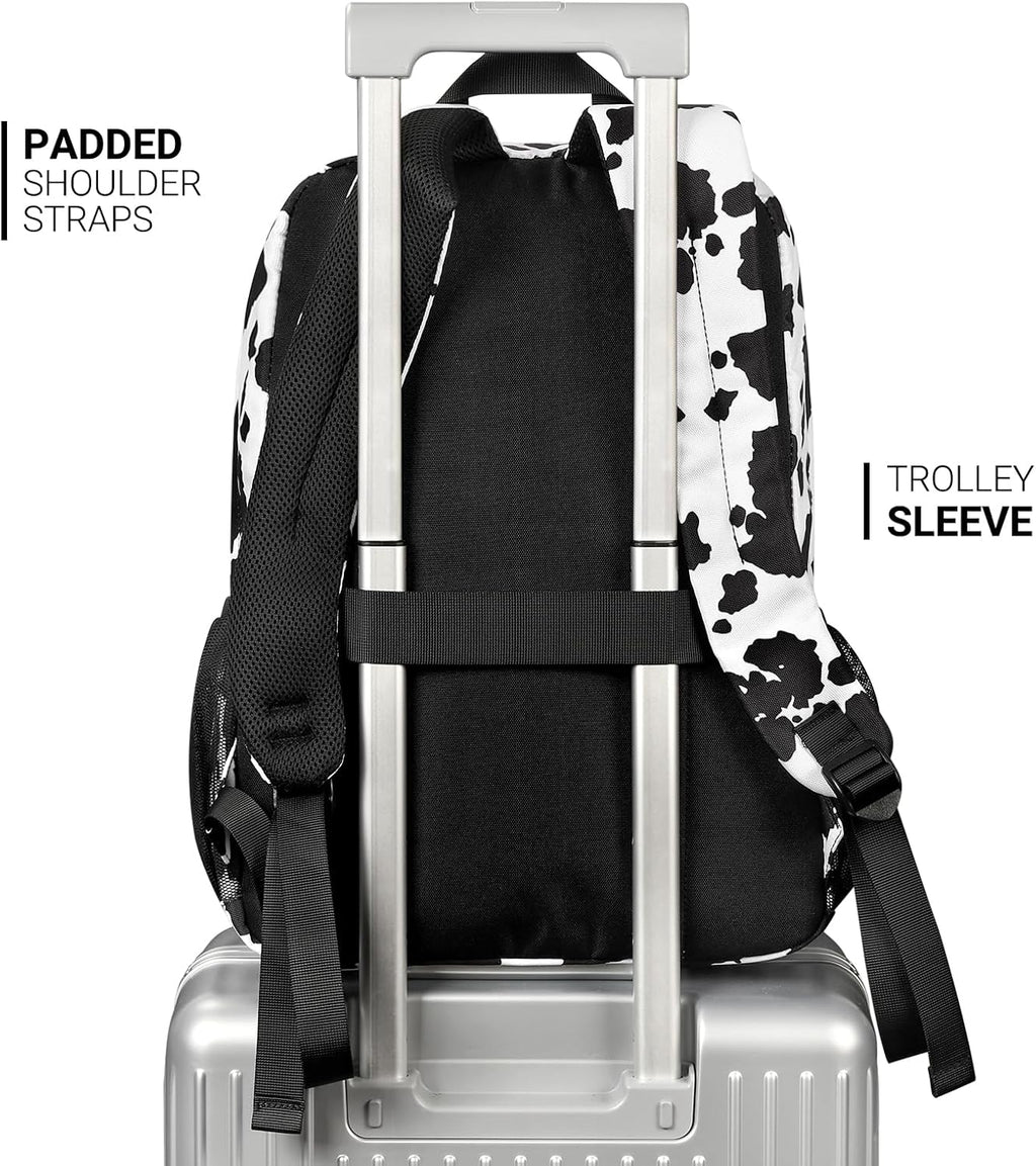 ZORFIN 26L Backpack for College, and Travel: Water Resistant Bookbag