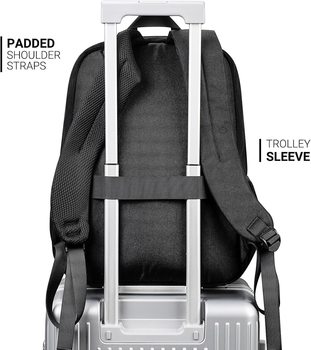 ZORFIN 26L Backpack for College, and Travel: Water Resistant Bookbag