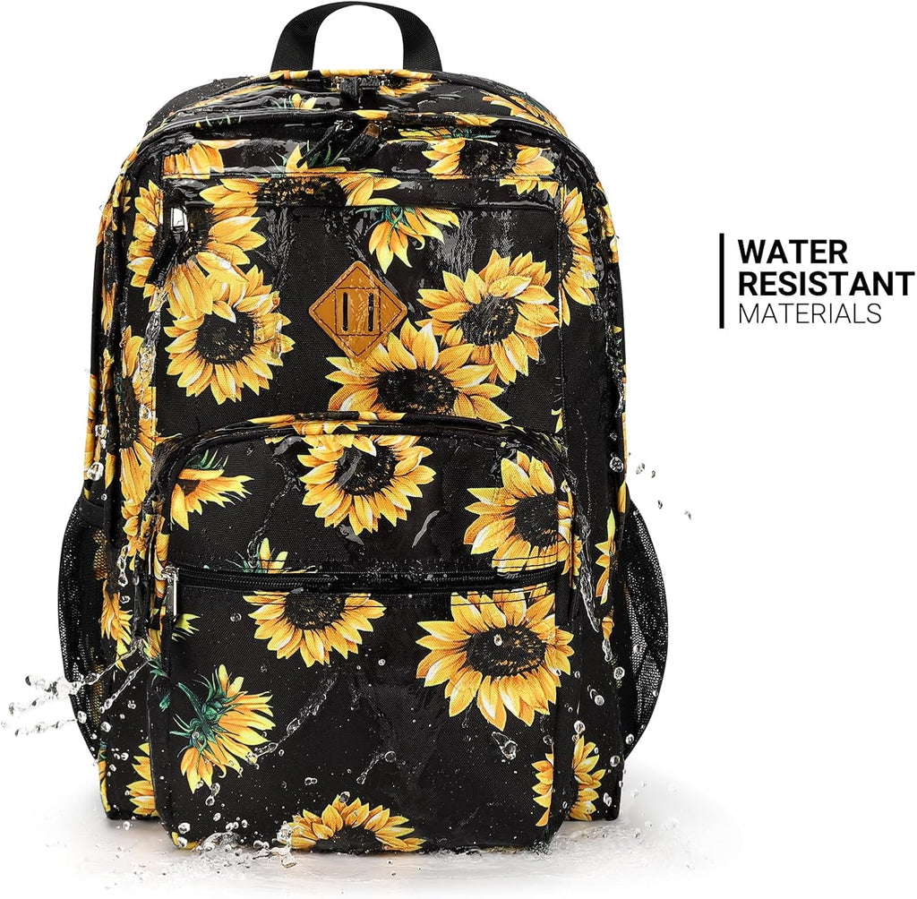 ZORFIN 26L Backpack for College, and Travel: Water Resistant Bookbag
