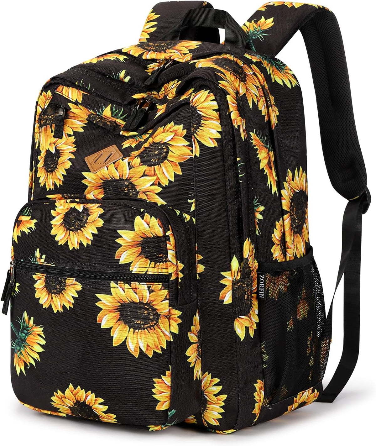 ZORFIN 26L Backpack for College, and Travel: Water Resistant Bookbag