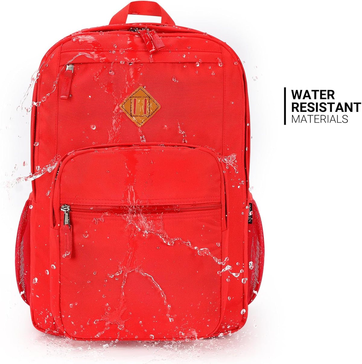 ZORFIN 26L Backpack for College, and Travel: Water Resistant Bookbag