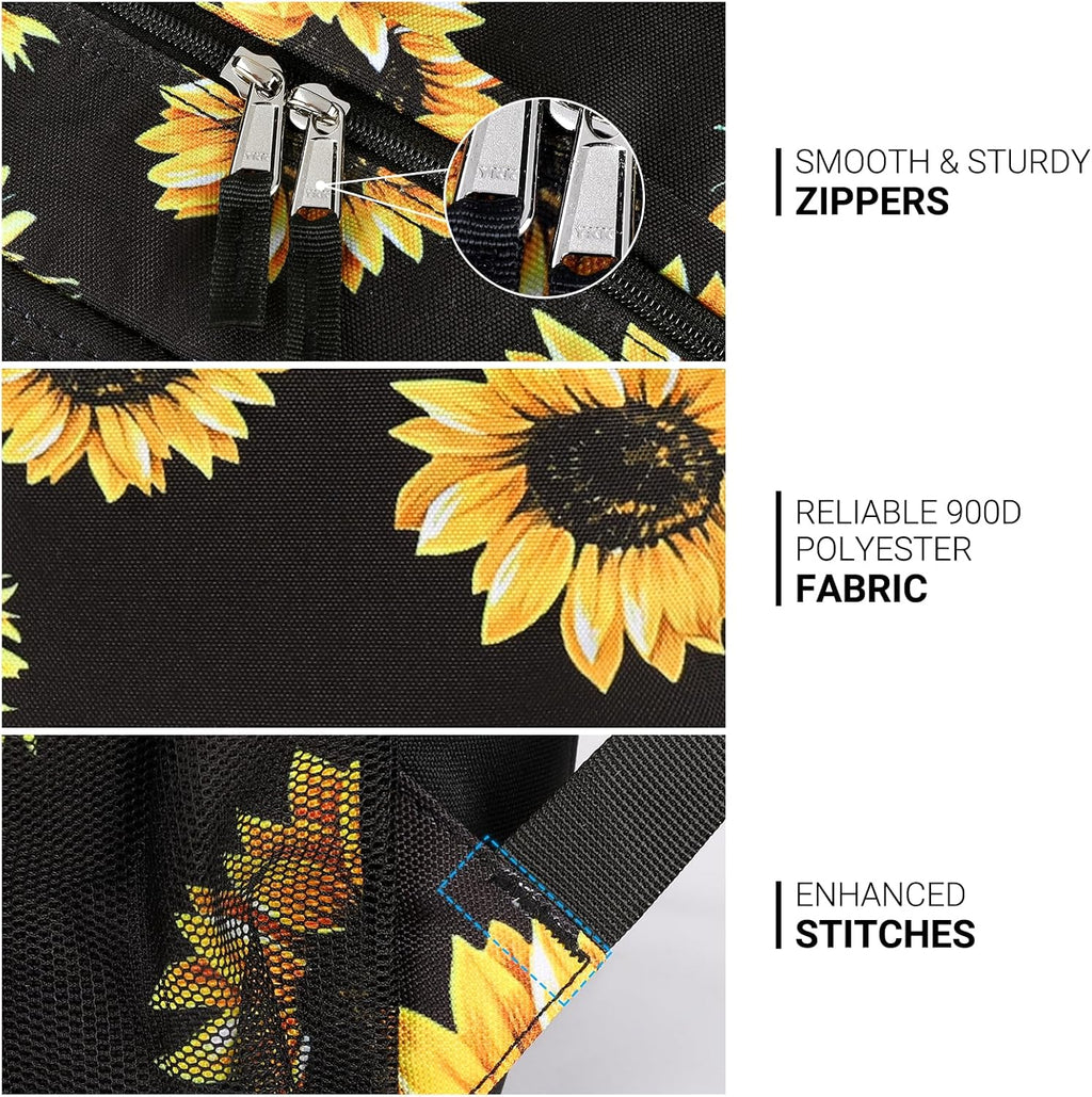 ZORFIN 26L Backpack for College, and Travel: Water Resistant Bookbag