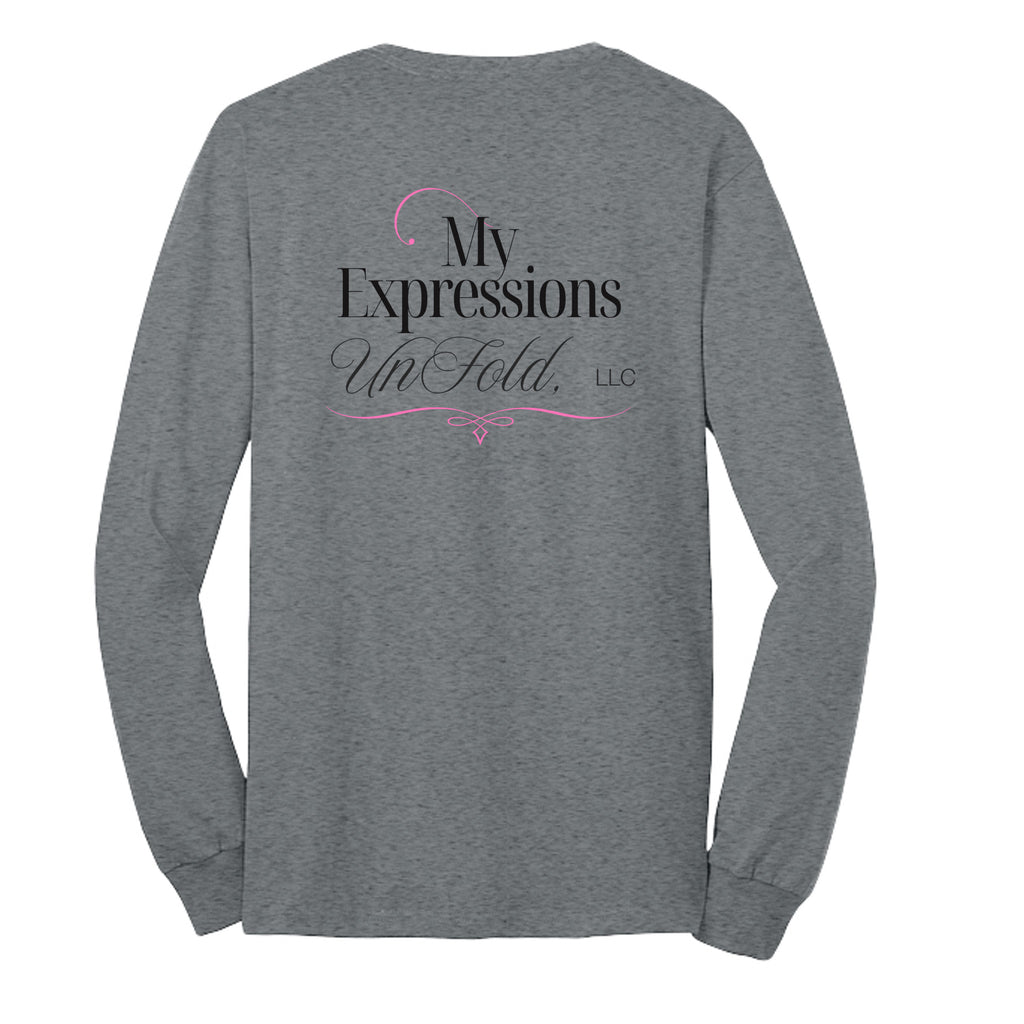 Athletic Heather - PC55LS - BACK