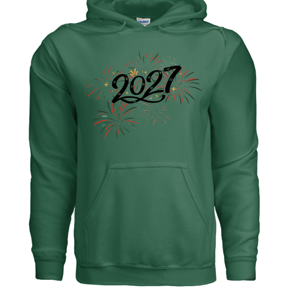Fan Dark Green - G185 - FRONT