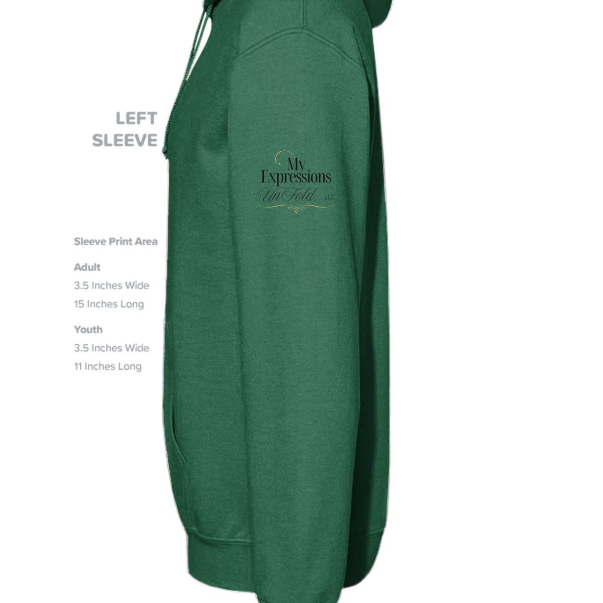 Fan Dark Green - G185 - SLEEVE_LEFT