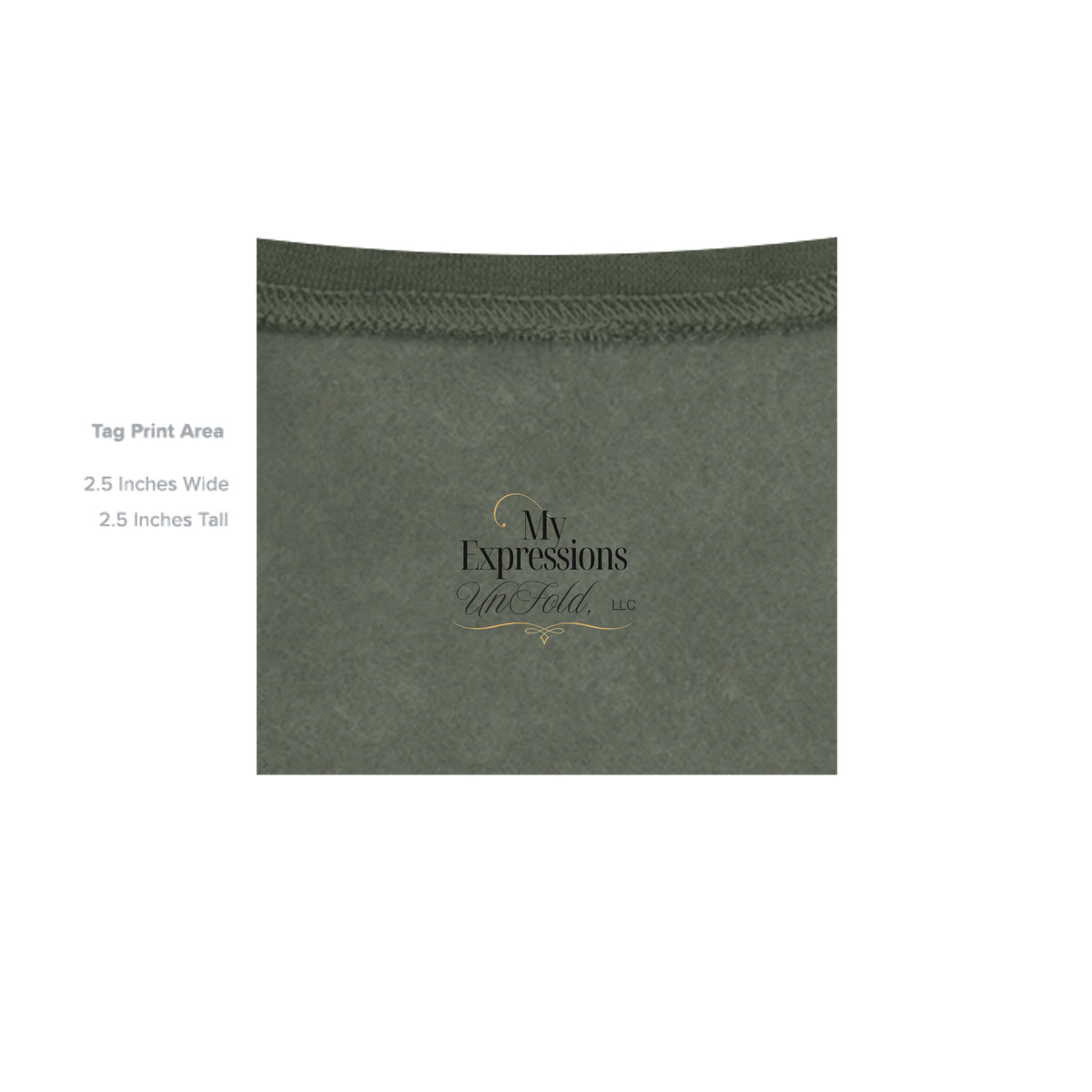 MILITARY GREEN - G180 - INSIDE_TAG_LINE